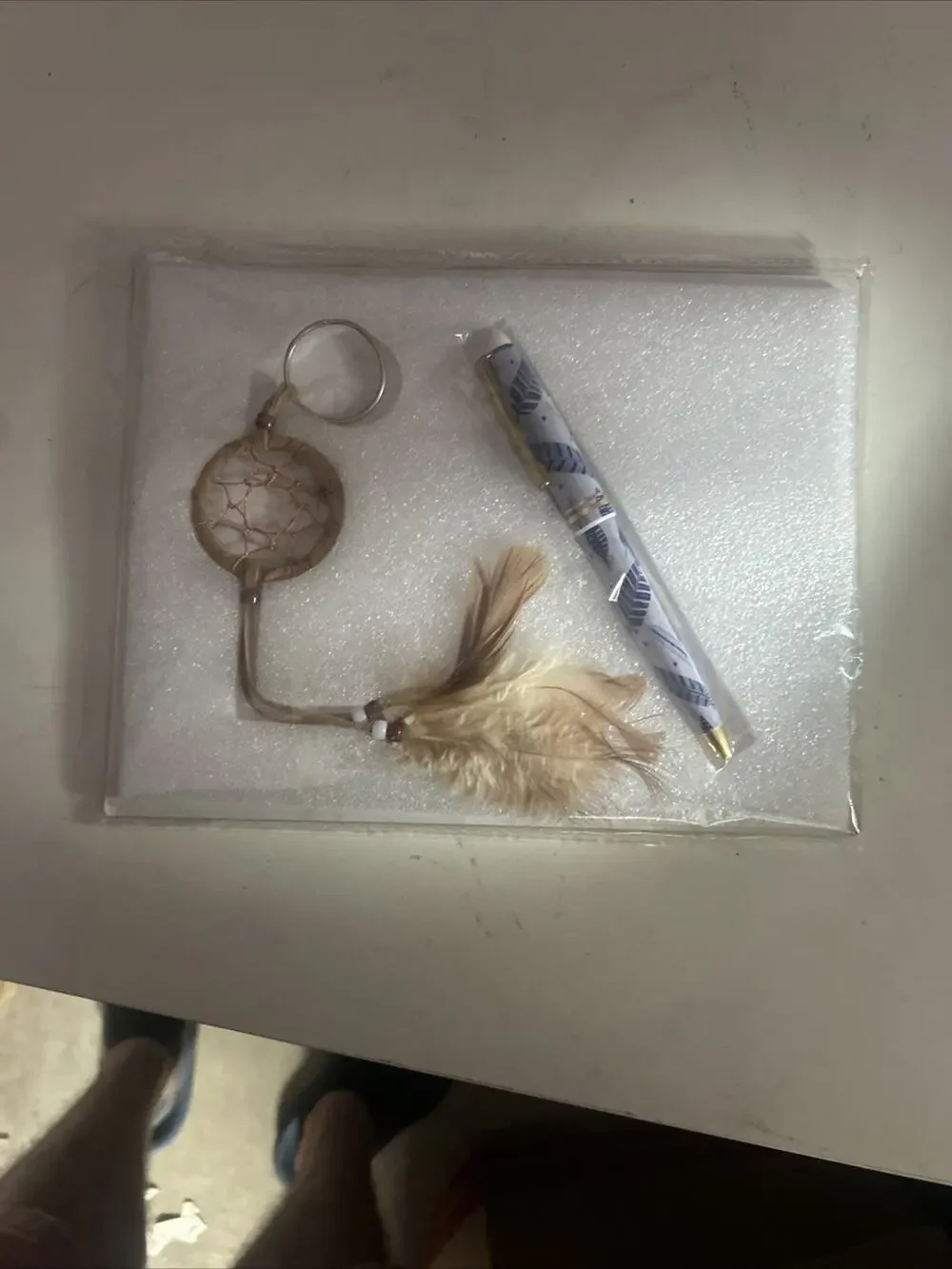 Dreamcatcher Key Ring - St. Joseph's Indian School - Chamberlain South Dakota